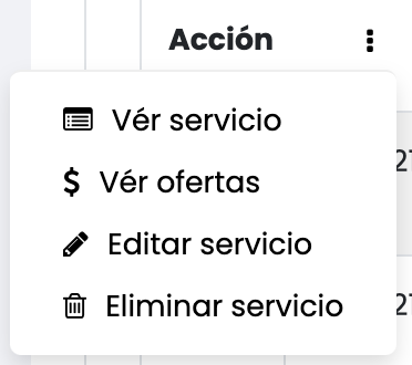 opciones
